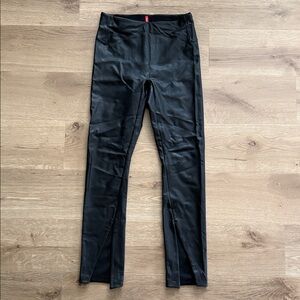 Spanx Black Faux Leather pants